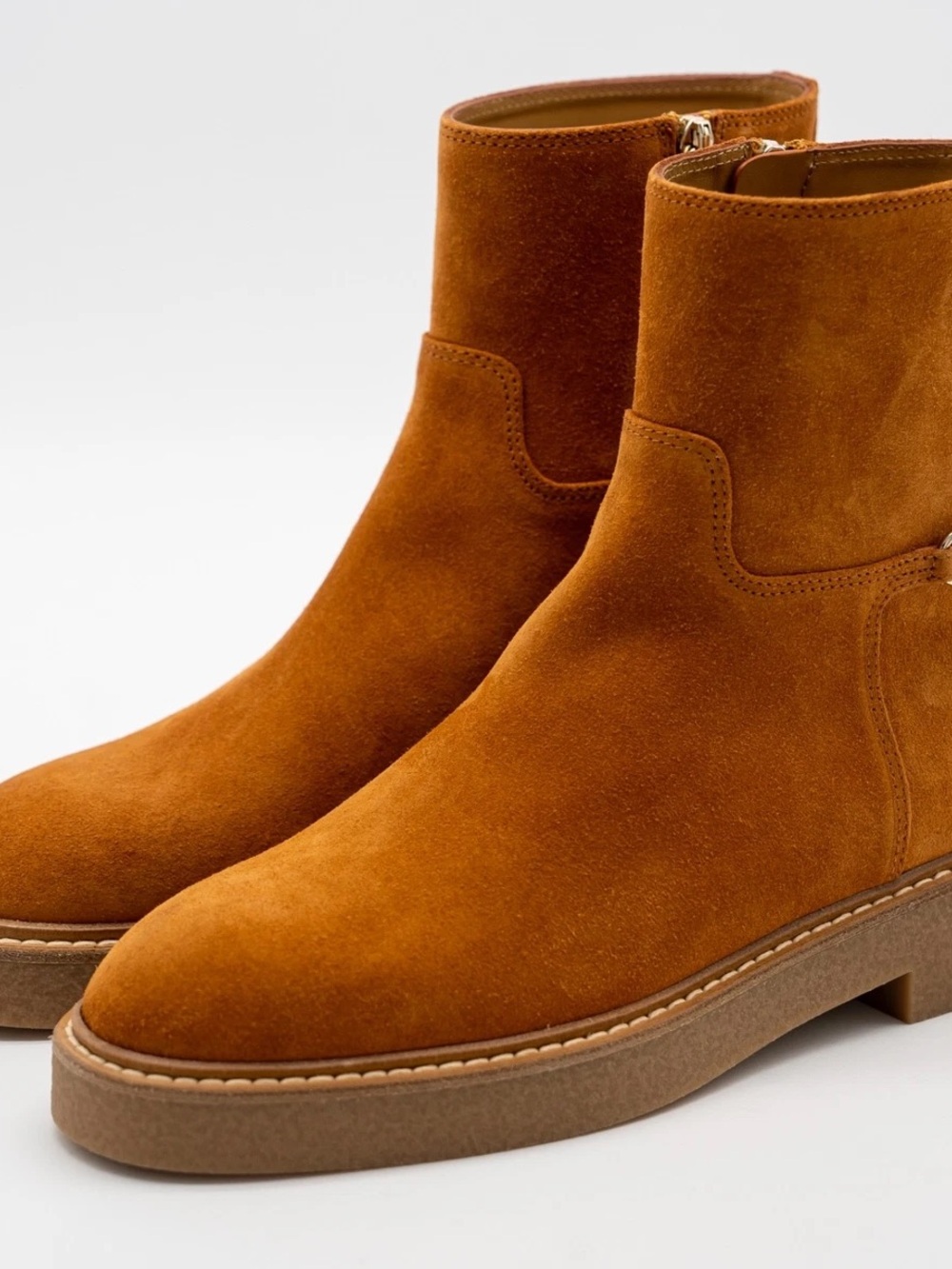 GUCCI Horsebit suedebooties
